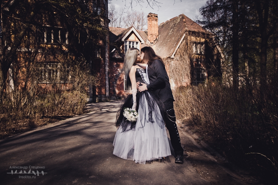 Свадьба в готическом стиле